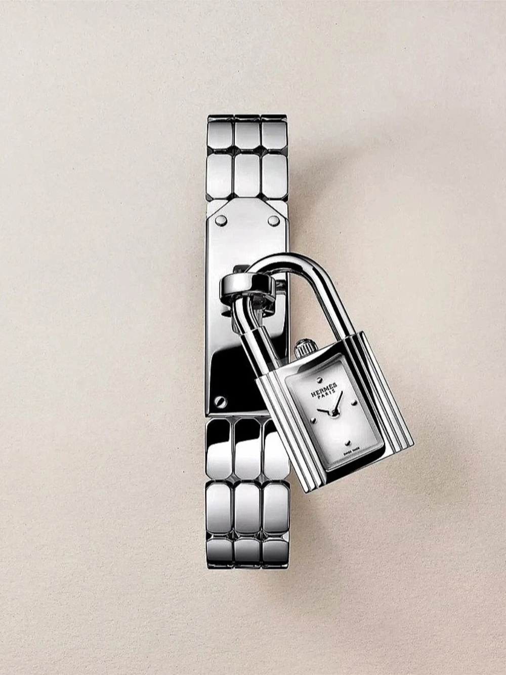 Hermès Kelly Watch Mini Steel Silver